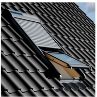 VELUX Solar-Rollladen SSL 0000S Aluminium Dunkelgrau, 134x160 cm UK10