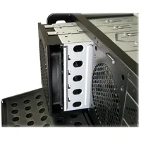 Inter-Tech 4U-4129L Server Gehäuse Schwarz 4HE