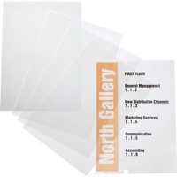 Durable 483519 CRYSTAL SIGN Einsteckschilder 210x297