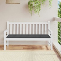 VidaXL Gartenbank-Auflage Anthrazit 150x50x3 cm Oxford-Gewebe