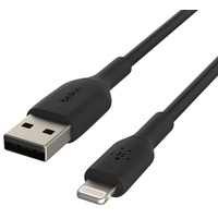 Belkin Lightning Kabel 15cm, PVC, schwarz,