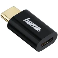 Hama Micro USB USB-C Schwarz