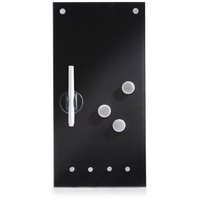 Zeller Glas-Magnettafel 20,0 x 40,0 cm schwarz
