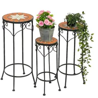DanDiBo Ambiente Blumenhocker Mosaik 3er Set 46, 54, 62