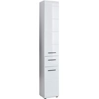 Trendteam Bad-Hochschrank Skin Bad Weiß 30 cm