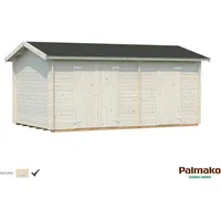 Palmako Jari 14,5 m2 - 28 mm naturbelassen