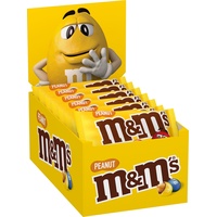 M&M's PEANUT Schokobonbons 24x 45,0 g