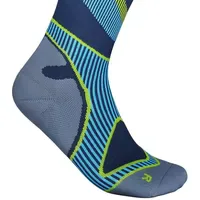 Bauerfeind Sports Run Performance Kompressions Laufsocken Herren blau L