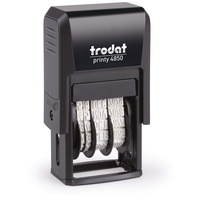Trodat Datumstempel mit Text "Eingegangen" printy-dater 4850/L selbstfärbend blau