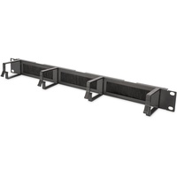 Digitus Kabelrangierpanel mit Bürstenleisten Für 483 mm (19")-Schränke, 1HE