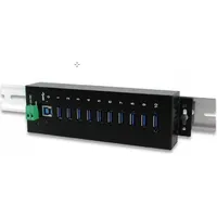 Exsys EX-1110HMVS (USB-B, 10 Ports), Dockingstation - USB Hub,