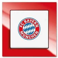 Busch-Jaeger 2000/6 UJ/03 Fanschalter FC Bayern München Aus- und