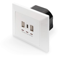 Digitus DA-70618 – Unterputz USB-Ladegerät – 2 USB sockets