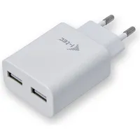 ITEC i-tec USB Power Charger 2 Port 2.4A weiß