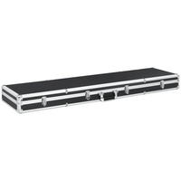 VidaXL Waffenkoffer Schwarz 134×35×12 cm Aluminium