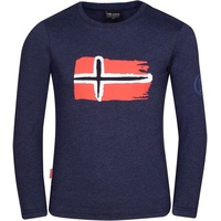 TROLLKIDS - Kid's Oslo Longsleeve Marineblau, Größe 104