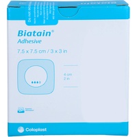 Adequapharm GmbH Biatain Schaumverband 7,5x7,5 cm selbst haftend