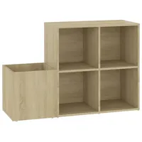 VidaXL Flur-Schuhschrank Sonoma Eiche 105x35,5x70 cm Holzwerkstoff