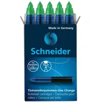 Schneider One Change Tintenrollerminen grün 0,6 mm 5 St.