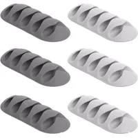 DeLock Kabelhalter (5-Fach) Set 6 Stück