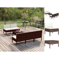 VidaXL Modell 18 Loungeset braun