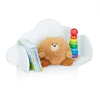 Relaxdays Kinderregal Wolke 60 x 31,5 x 21 cm
