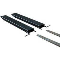 Bauer Südlohn Gabelverlängerung GO 125/50 (Länge 1600), lackiert, Schwarzgrau