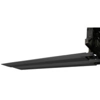 Bauer Südlohn Gabelverlängerung GG 80/40 (Länge 1600), lackiert, Schwarzgrau