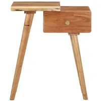 VidaXL Nachttisch Akazienholz Massiv 40x30x57 cm