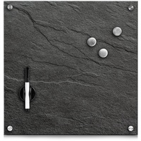 Zeller Memoboard Schiefer Glas Anthrazit