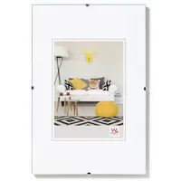 Walther + design RB030K Rahmenloser Bildhalter Klarglas 20x30 cm