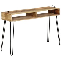 VidaXL Konsolentisch Mangoholz Massiv 115 x 35 x 76