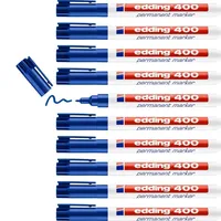 Edding 400 Permanentmarker blau 10 mm