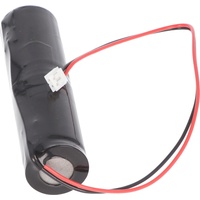 AccuCell Notleuchtenakku NiCd 2,4V 1800mAh L1x2 Sub-C mit Kabel