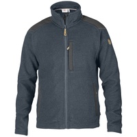 Fjällräven Buck Fleece Mit Durchgehendem Reißverschluss - Graphite S