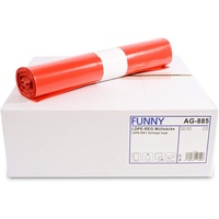 Funny LDPE-Regenerat Müllsäcke, 120 Liter, 28 my Typ 60