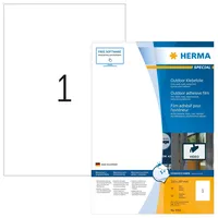 Herma Adressetiketten 9501 Weiß 210,0 x 297,0 mm 50