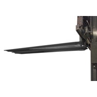 Bauer Südlohn Gabelverlängerung GO 120/50 (Länge 2000), lackiert, Schwarzgrau