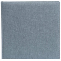 Goldbuch Summertime Trend 2 25x25 60 weiße Seiten blau-grau