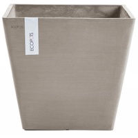 Ecopots Rotterdam 40 x 40 x 35 cm Braungrau
