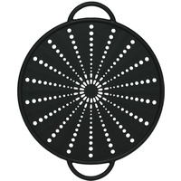 Emsa Spritzschutz, Ø 26 cm, Silikon, Anthrazit, Smart Kitchen