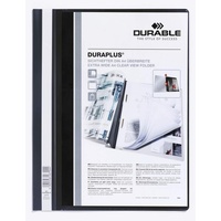 Durable DURAPLUS schwarz DIN A4 überbreit