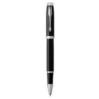 Parker IM Tintenroller schwarz/silber 0,5 mm, Schreibfarbe: schwarz,