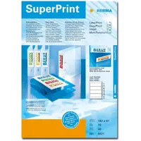 Herma Ordneretiketten 8621 Weiß 192 x 61 mm 10