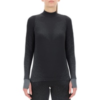 Uyn Exceleration Langarm Rollkragenshirt Damen schwarz/grau S