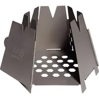 Vargo Hexagon Titan Holzofen (Größe ONE SIZE, silber)