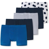 SCHIESSER Jungen Shorts Pack - Vorteilspack,Unterhose, Pants, uni/gemustert, 98-140