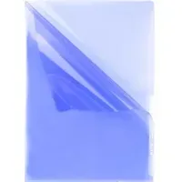 Leitz Sichthüllen Premium 4100 DIN A4 blau glatt 0,15