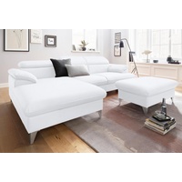 Cotta Ecksofa »Caluso L-Form«, mit Kopfteilverstellung, wahlweise mit Bettfunktion