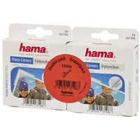 Hama Fotoecken 1000 Stück selbstklebend, geeignet für Alben), transparent,